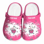 Custom Name Winnie The Pooh Piglet Splatter Back Ground Clogs For Kids And Adults Custom Name Winnie The Pooh Piglet Splatter Back Ground Clogs For Kids And Adults