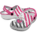 Custom Name Winnie The Pooh Piglet Star Spangled Graphic Clogs For Kids And Adults Custom Name Winnie The Pooh Piglet Star Spangled Graphic Clogs For Kids And Adults