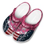 Custom Name Winnie The Pooh Piglet Star Spangled Side Pattern Clogs For Kids And Adults Custom Name Winnie The Pooh Piglet Star Spangled Side Pattern Clogs For Kids And Adults