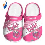 Custom Name Winnie The Pooh Piglet Vibrant Dual Tone Clogs For Kids And Adults