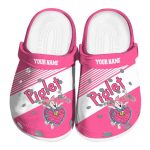 Custom Name Winnie The Pooh Piglet Vibrant Dual Tone Clogs For Kids And Adults