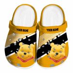 Custom Name Winnie The Pooh Vibrant Dual Tone Clogs For Kids And Adults Custom Name Winnie The Pooh Vibrant Dual Tone Clogs For Kids And Adults