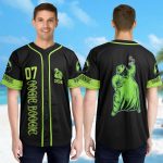 Custom Oogie Boogie Halloween Baseball Jersey – Nightmare Before Christmas Team Shirt Custom Oogie Boogie Halloween Baseball Jersey – Nightmare Before Christmas Team Shirt