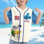 Custom Parc Walt Studios Baseball Jersey – Mickey Mouse Team Shirt for Magic Kingdom & Theme Park Family Trip