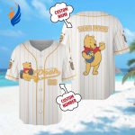 Custom Winnie the Pooh Baseball Jersey – Perfect Pooh Baseball Team Outfit & Magic Kingdom Family Trip Shirt – Ideal Birthday Gift For Kid Custom Winnie the Pooh Baseball Jersey – Perfect Pooh Baseball Team Outfit & Magic Kingdom Family Trip Shirt – Ideal Birthday Gift For Kid