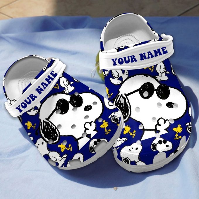 Customized Cool Snoopy Clogs For Kids And Adults