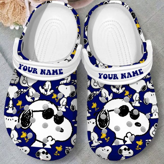 Customized Cool Snoopy Clogs For Kids And Adults