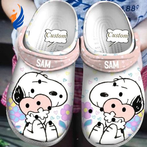 Customized Sweet Peanut Snoopy Classic Clogs For Kids And Adults Customized Sweet Peanut Snoopy Classic Clogs For Kids And Adults