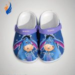 Cute Eeyore Winnie The Pooh Blue Clogs For Kids And Adults Cute Eeyore Winnie The Pooh Blue Clogs For Kids And Adults