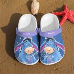 Cute Eeyore Winnie The Pooh Blue Clogs For Kids And Adults Cute Eeyore Winnie The Pooh Blue Clogs For Kids And Adults