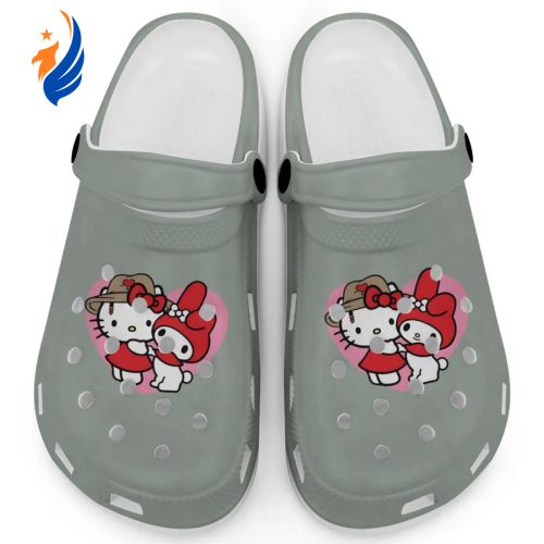 Cute Hello Kitty And My Melody Bay Clogs For Kids And Adults