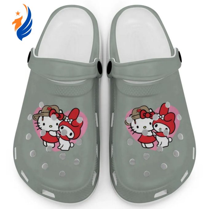 Cute Hello Kitty And My Melody Bay Clogs For Kids And Adults Cute Hello Kitty And My Melody Bay Clogs For Kids And Adults