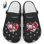 Cute Hello Kitty And My Melody Black Clogs For Kids And Adults Cute Hello Kitty And My Melody Black Clogs For Kids And Adults