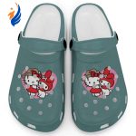 Cute Hello Kitty And My Melody Blue Spruce Clogs For Kids And Adults Cute Hello Kitty And My Melody Blue Spruce Clogs For Kids And Adults
