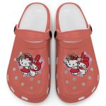Cute Hello Kitty And My Melody Bright Salmon Clogs For Kids And Adults Cute Hello Kitty And My Melody Bright Salmon Clogs For Kids And Adults