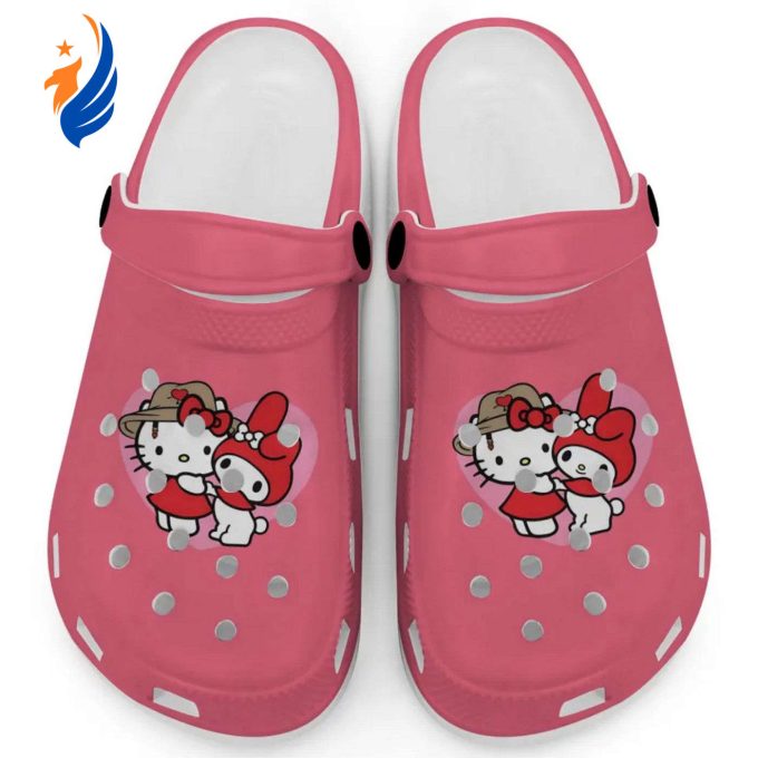 Cute Hello Kitty And My Melody Chili Clogs For Kids And Adults Cute Hello Kitty And My Melody Chili Clogs For Kids And Adults