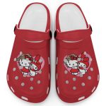 Cute Hello Kitty And My Melody Cranberry Clogs For Kids And Adults Cute Hello Kitty And My Melody Cranberry Clogs For Kids And Adults