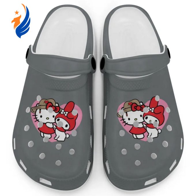 Cute Hello Kitty And My Melody Granite Clogs For Kids And Adults Cute Hello Kitty And My Melody Granite Clogs For Kids And Adults
