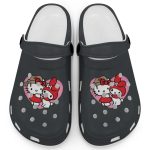Cute Hello Kitty And My Melody Graphite Clogs For Kids And Adults Cute Hello Kitty And My Melody Graphite Clogs For Kids And Adults