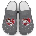 Cute Hello Kitty And My Melody Grey Clogs For Kids And Adults Cute Hello Kitty And My Melody Grey Clogs For Kids And Adults