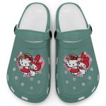 Cute Hello Kitty And My Melody Light Green Clogs For Kids And Adults Cute Hello Kitty And My Melody Light Green Clogs For Kids And Adults