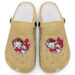 Cute Hello Kitty And My Melody Mustard Clogs For Kids And Adults Cute Hello Kitty And My Melody Mustard Clogs For Kids And Adults