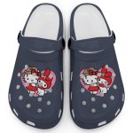 Cute Hello Kitty And My Melody Navy Clogs For Kids And Adults Cute Hello Kitty And My Melody Navy Clogs For Kids And Adults