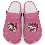 Cute Hello Kitty And My Melody Orchid Peony Clogs For Kids And Adults Cute Hello Kitty And My Melody Orchid Peony Clogs For Kids And Adults