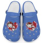 Cute Hello Kitty And My Melody Periwinkle Clogs For Kids And Adults Cute Hello Kitty And My Melody Periwinkle Clogs For Kids And Adults