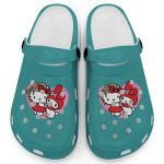 Cute Hello Kitty And My Melody Seafoam Clogs For Kids And Adults Cute Hello Kitty And My Melody Seafoam Clogs For Kids And Adults