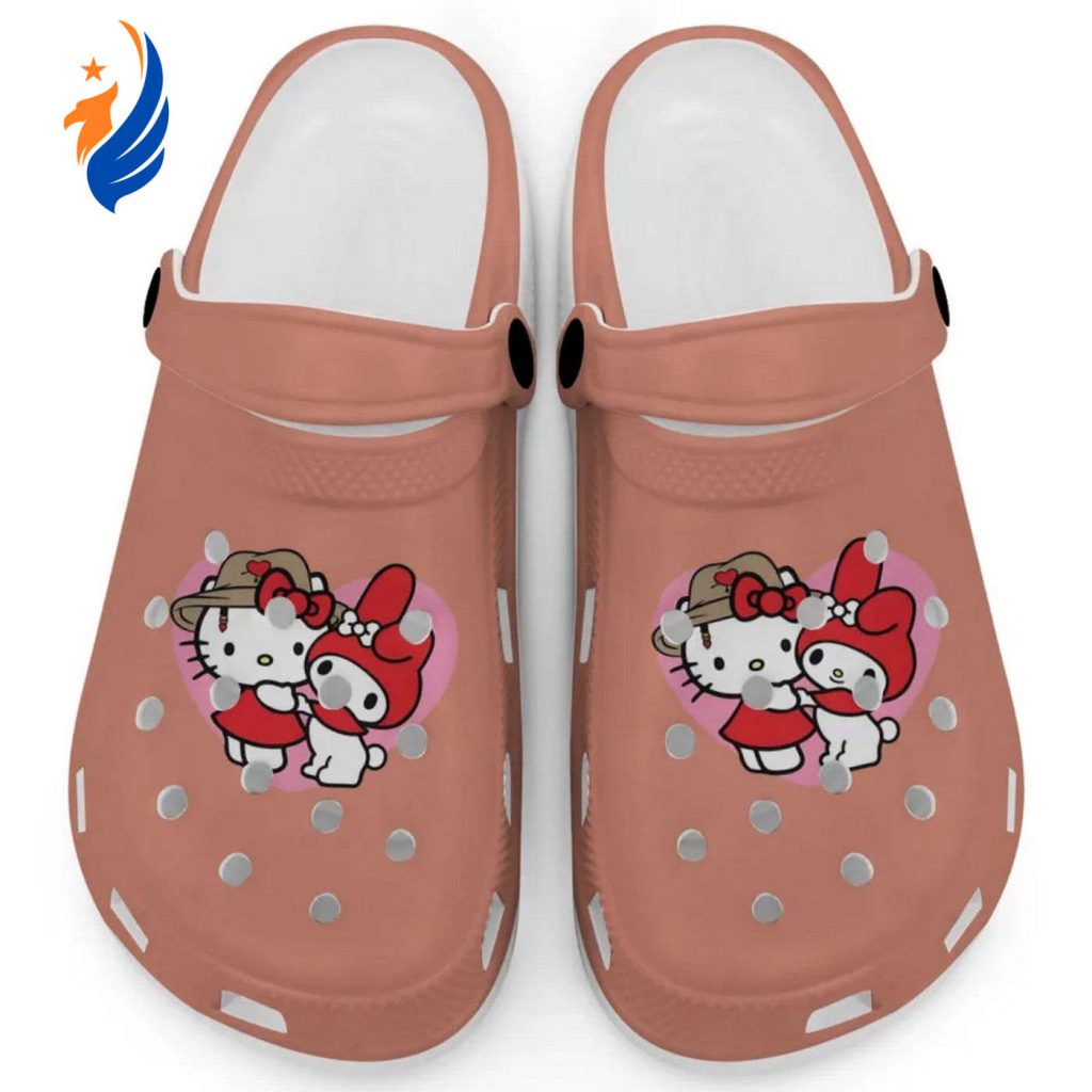 Cute Hello Kitty And My Melody Terracotta Clogs For Kids And Adults Cute Hello Kitty And My Melody Terracotta Clogs For Kids And Adults