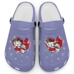 Cute Hello Kitty And My Melody Violet Clogs For Kids And Adults Cute Hello Kitty And My Melody Violet Clogs For Kids And Adults