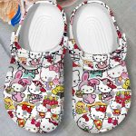 Cute Hello Kitty Pattern Classic Clogs Cute Hello Kitty Pattern Classic Clogs