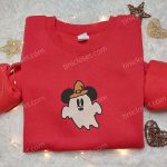 Cute Mickey Ghost Witch Hat Embroidered Shirt – Happy Halloween! Best Family Halloween Gift Cute Mickey Ghost Witch Hat Embroidered Shirt – Happy Halloween! Best Family Halloween Gift