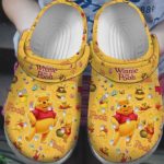 Cute Non-slip And Lightweight Winnie The Pooh Cartoon Clogs, Perfect For Kids And Adults Cute Non-slip And Lightweight Winnie The Pooh Cartoon Clogs, Perfect For Kids And Adults