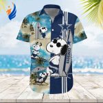 Dallas Cowboy Hawaiian Shirt: Snoopy Beach Design for a Stylish Tropical Look!