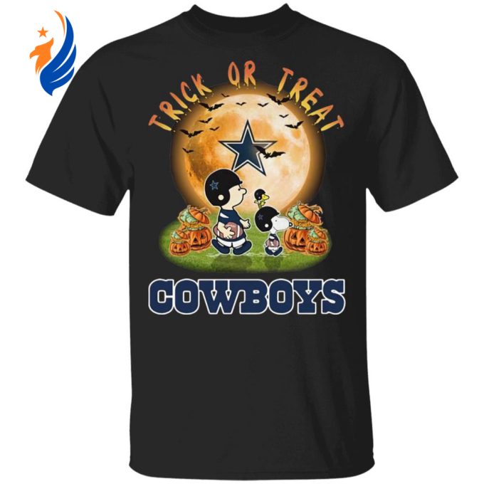 Dallas Cowboys Peanuts Snoopy Trick or Treat Pumpkin Moon Halloween Shirt – Spook-tacular Cowboys Merchandise! Dallas Cowboys Peanuts Snoopy Trick or Treat Pumpkin Moon Halloween Shirt – Spook-tacular Cowboys Merchandise!