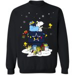Dallas Cowboys Santa Snoopy Merry Christmas Shirt: A Festive Gift for NFL Fans! Dallas Cowboys Santa Snoopy Merry Christmas Shirt: A Festive Gift for NFL Fans!