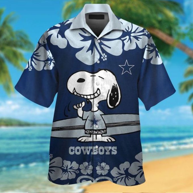 Dallas Cowboys & Snoopy Hawaiian Shirt #3: Stylish NFL Collaboration for Fans Limited Edition