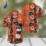 Denver Broncos NFL Aloha Mickey Hawaiian Shirt – Show Your Team Spirit with this Fun and Stylish NFL Fan Gear!