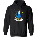 Get Festive with Detroit Lions Santa Snoopy Christmas Shirt – Spread Holiday Cheer!