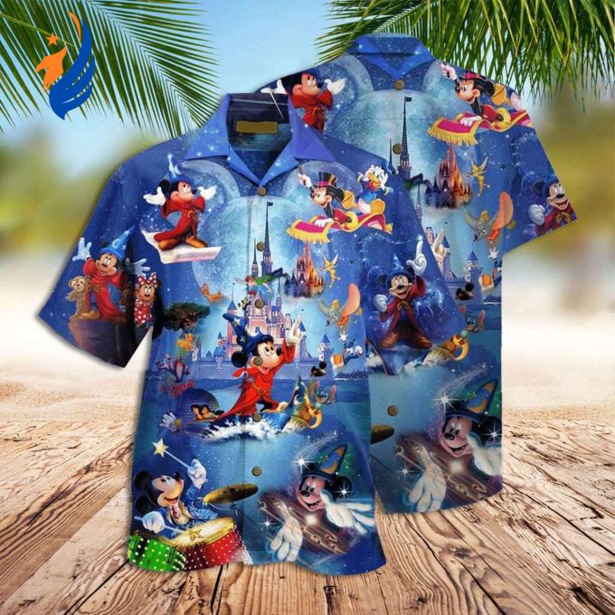 Disney Hawaiian Shirt: Explore Wonderful Worlds with Mickey Magic Disney Hawaiian Shirt: Explore Wonderful Worlds with Mickey Magic