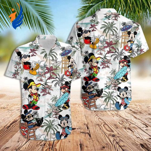 Disney Hawaiian Shirt: Mickey Mouse Summer Shirt for a Fun & Stylish Hawaiian Look