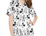 Disney Mickey and Friends Sketch Art Hawaiian Shirt – Perfect for Disneyland Summer Trip and Walt Disney World! Mickey Mouse Donald Duck Goofy Hawaii Shirts