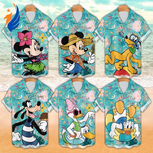Disney Mickey Hawaiian Shirt – Aloha Summer Party & Magical Kingdom Vacation Shirt