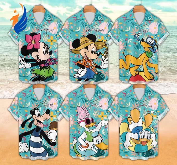 Disney Mickey Hawaiian Shirt – Aloha Summer Party & Magical Kingdom Vacation Shirt Disney Mickey Hawaiian Shirt – Aloha Summer Party & Magical Kingdom Vacation Shirt
