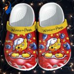 Dreamer Winnie The Pooh With Honey Red Clogs For Kids And Adutls Dreamer Winnie The Pooh With Honey Red Clogs For Kids And Adutls