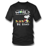 Earth Day Snoopy & Woodstock: Be Kind T-shirt – Spread Love & Awareness Earth Day Snoopy & Woodstock: Be Kind T-shirt – Spread Love & Awareness