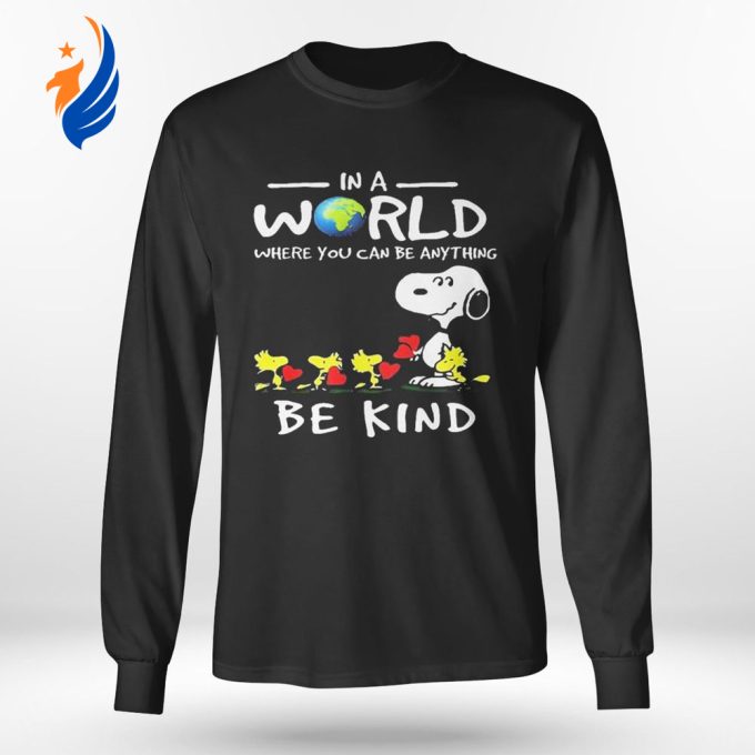 Earth Day Snoopy & Woodstock: Be Kind T-shirt – Spread Love & Awareness Earth Day Snoopy & Woodstock: Be Kind T-shirt – Spread Love & Awareness