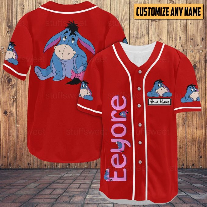 Eeyore Baseball Shirt – Winnie the Pooh Lover s Dream: Trendy Eeyore Shirt & Jersey